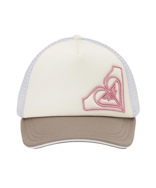 ROXY（ロキシー）の「ROXY/ロキシー キッズ キャップ メッシュキャップ MINI SUNNY CAP TCP261121（キャップ・キッズ・ピンク/キナリ/ブラック・FREE）」の4枚目の写真