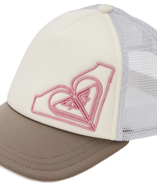 ROXY（ロキシー）の「ROXY/ロキシー キッズ キャップ メッシュキャップ MINI SUNNY CAP TCP261121（キャップ・キッズ・ピンク/キナリ/ブラック・FREE）」の7枚目の写真