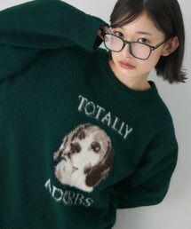 アソートモチーフ起毛ニット