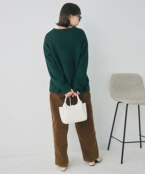 RETRO GIRL(レトロガール)の「アソートモチーフ起毛ニット(ニット/セーター・レディース・ベージュ/ライトグレー/グリーン/ナチュラル・FREE)」の7枚目の写真