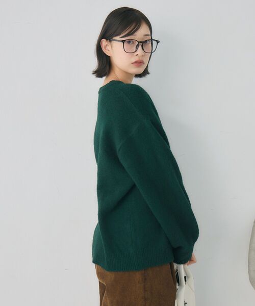 RETRO GIRL(レトロガール)の「アソートモチーフ起毛ニット(ニット/セーター・レディース・ベージュ/ライトグレー/グリーン/ナチュラル・FREE)」の10枚目の写真