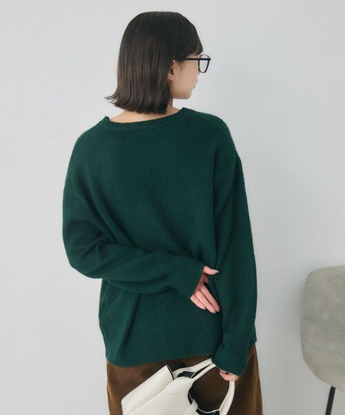 RETRO GIRL(レトロガール)の「アソートモチーフ起毛ニット(ニット/セーター・レディース・ベージュ/ライトグレー/グリーン/ナチュラル・FREE)」の11枚目の写真