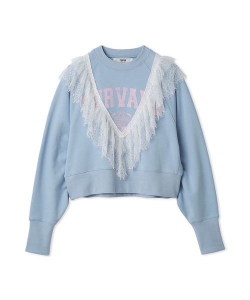 FURFUR（ファーファー）の「リメイクデザインフリルスウェット（スウェット・レディース・グレー/サックスブルー/ネイビー・F）」の20枚目の写真