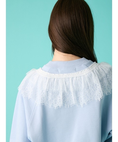 FURFUR（ファーファー）の「リメイクデザインフリルスウェット（スウェット・レディース・グレー/サックスブルー/ネイビー・F）」の11枚目の写真