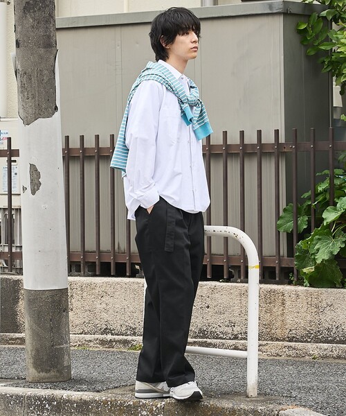 RED KAP(レッドキャップ)の「REDKAP(レッドキャップ)別注ワイドチノパンツ(チノパンツ・メンズ・ベージュ/ダークグレー/ブラック・S/L/M)」の5枚目の写真