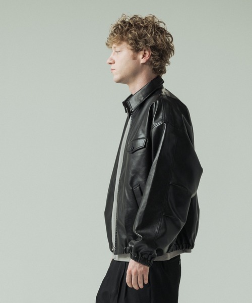 SLICK（スリック）の「【SLICK/スリック】Synthetic Leather Zip Short