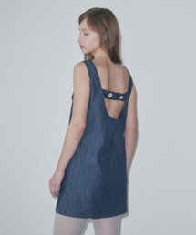 FUN FROM FUN（ファンフロムファン）の「90S MINIDRESS, NAVY（ワンピース）」