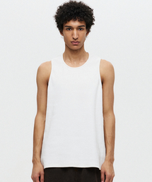 DEFINE（ディファイン）の「ベーススリーブレスホワイト（Tシャツ/カットソー）」