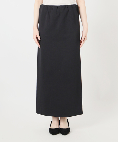 VERMEIL par iena(ヴェルメイユパーイエナ)の「Minimal I Line スカート(スカート・レディース・アイボリー/ブラック・36/38)」の12枚目の写真