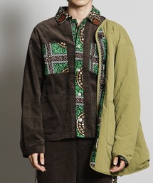 moyan ecri（モヤン エクリ）の「<moyan ecri>コーデュロイワークジャケットCORDUROY WORK JACKET（カバーオール）」