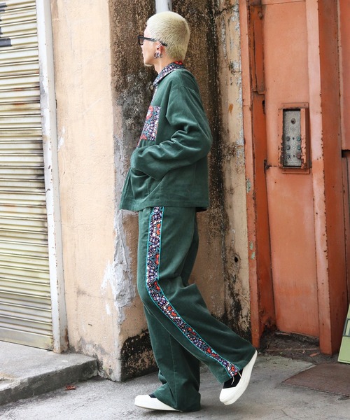 moyan ecri(モヤン エクリ)の「<moyan ecri>コーデュロイワークジャケットCORDUROY WORK JACKET(カバーオール・メンズ・ブラウン系その他/グリーン系その他/ブラック系その他・L/M)」の11枚目の写真