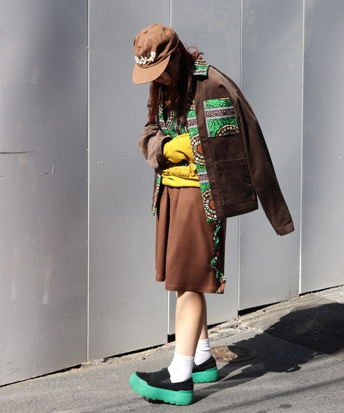 moyan ecri(モヤン エクリ)の「<moyan ecri>コーデュロイワークジャケットCORDUROY WORK JACKET(カバーオール・メンズ・ブラウン系その他/グリーン系その他/ブラック系その他・L/M)」の18枚目の写真