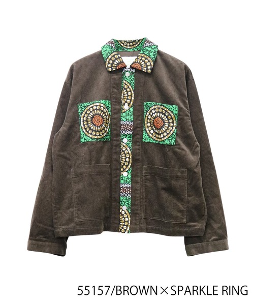 moyan ecri(モヤン エクリ)の「<moyan ecri>コーデュロイワークジャケットCORDUROY WORK JACKET(カバーオール・メンズ・ブラウン系その他/グリーン系その他/ブラック系その他・L/M)」の19枚目の写真