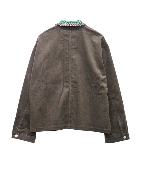 moyan ecri(モヤン エクリ)の「<moyan ecri>コーデュロイワークジャケットCORDUROY WORK JACKET(カバーオール・メンズ・ブラウン系その他/グリーン系その他/ブラック系その他・L/M)」の20枚目の写真