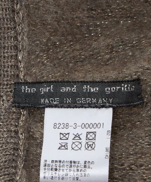 Steven Alan（スティーブンアラン）の「＜The Girl and the Gorilla＞BERET GLADYS/ベレー（ハンチング/ベレー帽・レディース・モカ・FREE）」の8枚目の写真