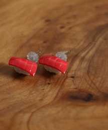JOSSDROPS（ジョズドロップス）の「JOSSDROPS 両耳 2点セット 金属アレルギー対応 チタンポスト ピアス お寿司 モチーフ 日本製  男女兼用（ピアス（両耳用））」