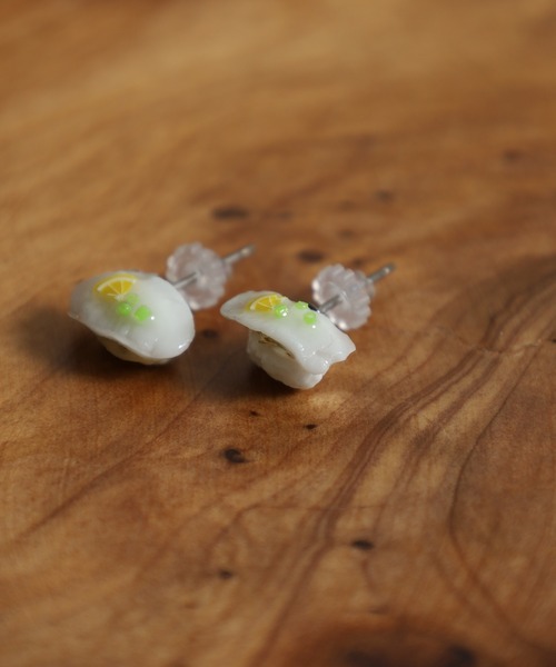JOSSDROPS(ジョズドロップス)の「JOSSDROPS 両耳 2点セット 金属アレルギー対応 チタンポスト ピアス お寿司 モチーフ 日本製 男女兼用(ピアス(両耳用)・レディース・その他4/その他3/その他11/その他8/その他10/その他1/その他2/その他5/その他6/その他7/その他9/その他12・FREE)」の4枚目の写真