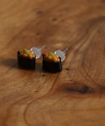 JOSSDROPS（ジョズドロップス）の「JOSSDROPS 両耳 2点セット 金属アレルギー対応 チタンポスト ピアス お寿司 モチーフ 日本製  男女兼用（ピアス（両耳用））」