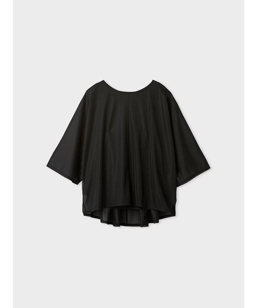 MIESROHE(ミースロエ)の「【洗える】ドルマンスリーブカットプルオーバー(Tシャツ/カットソー・レディース・ブラック/ホワイト・F)」の1枚目の写真