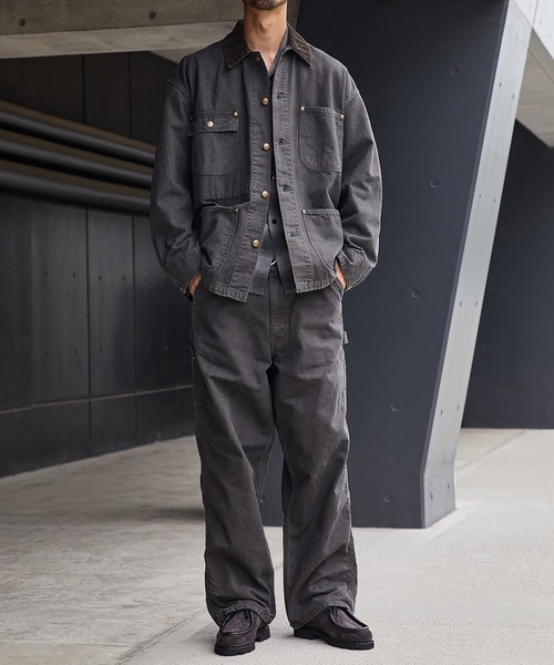 orSlow（オアスロウ）の「Orslow / オアスロウ：別注 DAD’S FIT OXFORD PAINTER PANTS：ONLYARK-3-2511[STD]（その他パンツ・メンズ・チャコールグレー・M/S）」の17枚目の写真