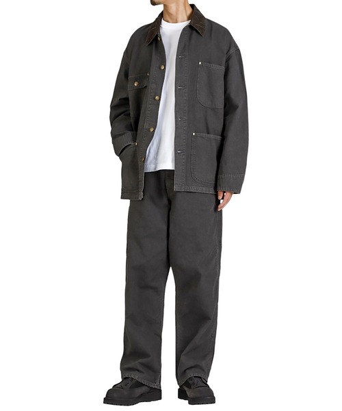 orSlow（オアスロウ）の「Orslow / オアスロウ：別注 DAD’S FIT OXFORD PAINTER PANTS：ONLYARK-3-2511[STD]（その他パンツ・メンズ・チャコールグレー・M/S）」の10枚目の写真