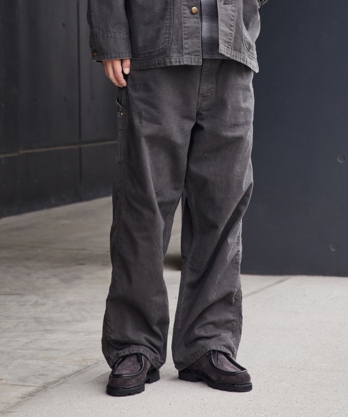 orSlow（オアスロウ）の「Orslow / オアスロウ：別注 DAD’S FIT OXFORD PAINTER PANTS：ONLYARK-3-2511[STD]（その他パンツ・メンズ・チャコールグレー・M/S）」の20枚目の写真