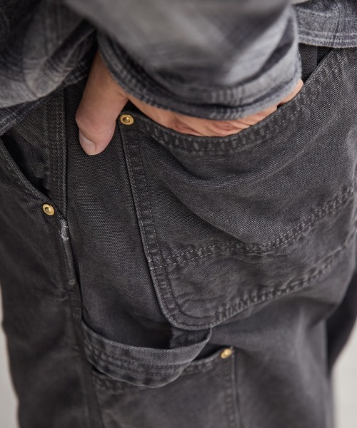 orSlow（オアスロウ）の「Orslow / オアスロウ：別注 DAD’S FIT OXFORD PAINTER PANTS：ONLYARK-3-2511[STD]（その他パンツ・メンズ・チャコールグレー・M/S）」の18枚目の写真