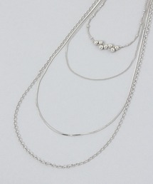 JEANASIS | 4レンMIXチェーンネックレス/638319(ネックレス)