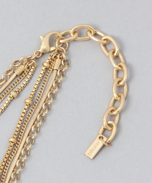 JEANASIS(ジーナシス)の「4レンMIXチェーンネックレス/638319(ネックレス・レディース・ゴールド系その他/シルバー・FREE)」の9枚目の写真