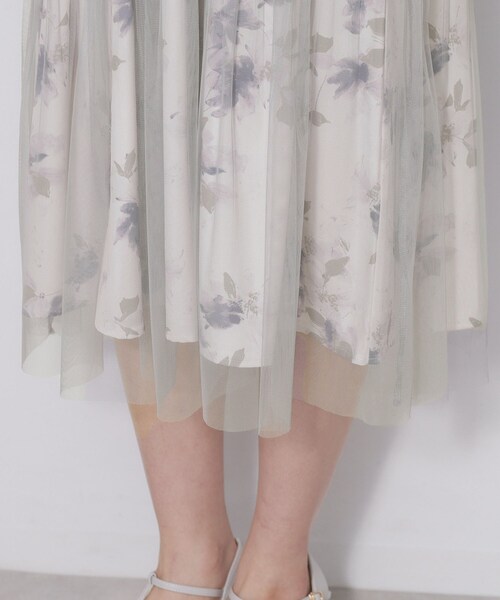 index（インデックス）の「ドッキングニットワンピース【洗濯機OK/抗ピル】（ワンピース・レディース・ベージュ系その他7/ネイビー系4/ブルー系9・42/40/38/36）」の5枚目の写真