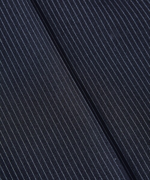 ABAHOUSE（アバハウス）の「ピンストライプ ワイドストレート イージースラックス / ワイドパンツ（スラックス・メンズ・グレー/ネイビー/ダークネイビー・48/46/44）」の14枚目の写真