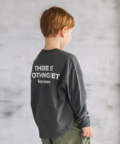 A BAG OF CHIPS（アバッグオブチップス）の「GENERATOR/ジェネレーター NOTHING L/S Tシャツ（Tシャツ/カットソー・キッズ・チャコールグレー/ホワイト/ピンク・M/L/XL）」の9枚目の写真