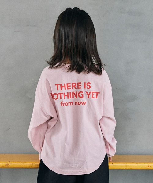 A BAG OF CHIPS（アバッグオブチップス）の「GENERATOR/ジェネレーター NOTHING L/S Tシャツ（Tシャツ/カットソー・キッズ・チャコールグレー/ホワイト/ピンク・M/L/XL）」の12枚目の写真