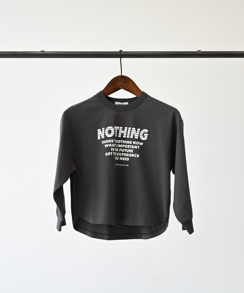 A BAG OF CHIPS（アバッグオブチップス）の「GENERATOR/ジェネレーター NOTHING L/S Tシャツ（Tシャツ/カットソー・キッズ・チャコールグレー/ホワイト/ピンク・M/L/XL）」の20枚目の写真