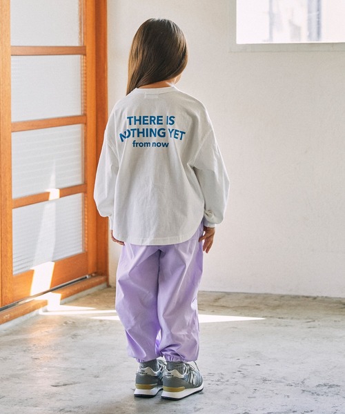 A BAG OF CHIPS（アバッグオブチップス）の「GENERATOR/ジェネレーター NOTHING L/S Tシャツ（Tシャツ/カットソー・キッズ・チャコールグレー/ホワイト/ピンク・M/L/XL）」の5枚目の写真