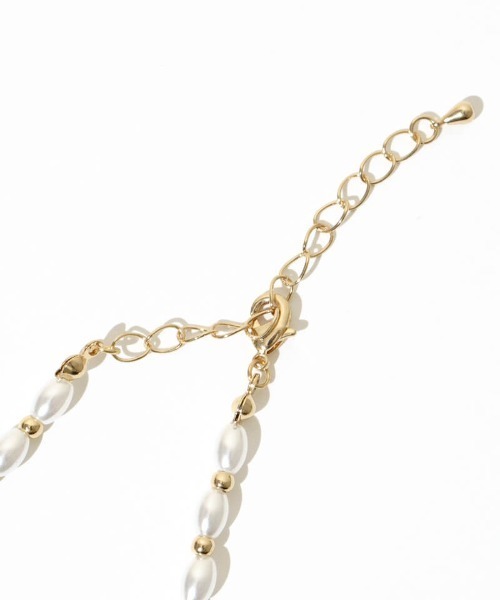 flower（フラワー）の「パールグレースネックレス（ネックレス・レディース・ゴールド/シルバー・FREE）」の5枚目の写真