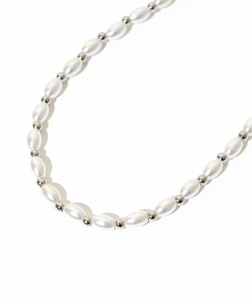 flower（フラワー）の「パールグレースネックレス（ネックレス・レディース・ゴールド/シルバー・FREE）」の6枚目の写真