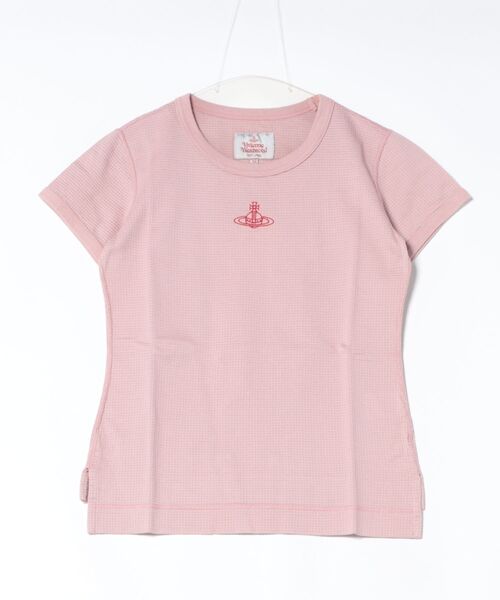 Vivienne Westwood（ヴィヴィアンウエストウッド）の「変形ワッフルコンパクトＴシャツ（Tシャツ/カットソー・レディース・ブラック/ピンク/チャコールグレー・38/40/36）」の3枚目の写真