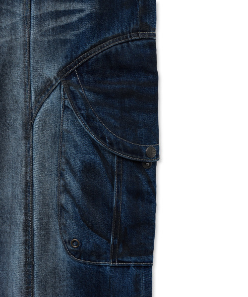 IDWS(アイドンワナセル)の「Pryer Cargo Denim Pants Indigo(デニムパンツ・レディース・その他・0/2/1)」の7枚目の写真