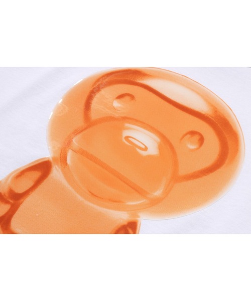 A BATHING APE（アベイシングエイプ）の「MILO GUMMY CANDY TEE（Tシャツ/カットソー・キッズ・ピンク/グリーン・80）」の3枚目の写真