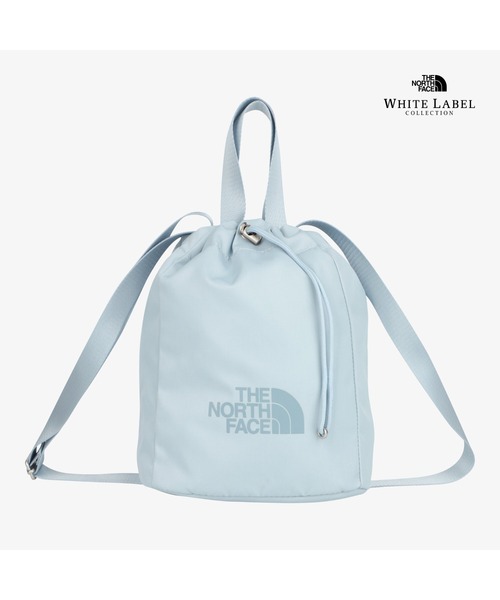 THE NORTH FACE(ザノースフェイス)の「【国内未発売】 THE NORTH FACE(ザ・ノースフェイス)/ロゴプリント 軽量 巾着バッグ バケットバッグ ミニショルダーバッグ/BONNEY BUCKET BAG MINI(ショルダーバッグ・レディース・クリーム/ブルー/ブラウン/ブラック・FREE)」の17枚目の写真