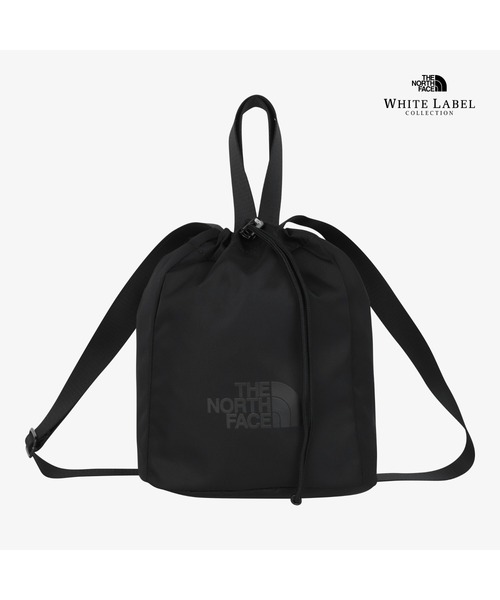 THE NORTH FACE(ザノースフェイス)の「【国内未発売】 THE NORTH FACE(ザ・ノースフェイス)/ロゴプリント 軽量 巾着バッグ バケットバッグ ミニショルダーバッグ/BONNEY BUCKET BAG MINI(ショルダーバッグ・レディース・クリーム/ブルー/ブラウン/ブラック・FREE)」の5枚目の写真