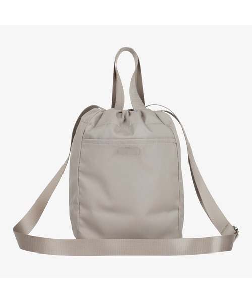 THE NORTH FACE(ザノースフェイス)の「【国内未発売】 THE NORTH FACE(ザ・ノースフェイス)/ロゴプリント 軽量 巾着バッグ バケットバッグ ミニショルダーバッグ/BONNEY BUCKET BAG MINI(ショルダーバッグ・レディース・クリーム/ブルー/ブラウン/ブラック・FREE)」の10枚目の写真