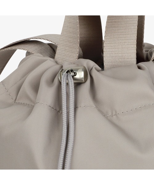 THE NORTH FACE(ザノースフェイス)の「【国内未発売】 THE NORTH FACE(ザ・ノースフェイス)/ロゴプリント 軽量 巾着バッグ バケットバッグ ミニショルダーバッグ/BONNEY BUCKET BAG MINI(ショルダーバッグ・レディース・クリーム/ブルー/ブラウン/ブラック・FREE)」の11枚目の写真
