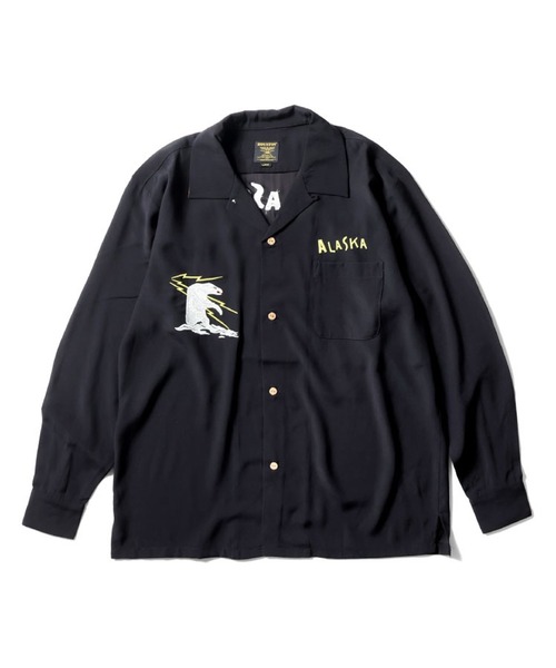 HOUSTON スーベニアシャツロング(ALASKA)