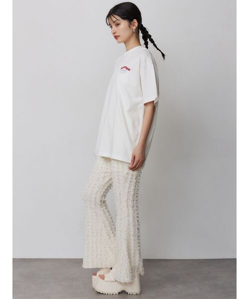MURUA(ムルーア)の「タピオカショップTシャツ 夏服(Tシャツ/カットソー・レディース・ブラック/ホワイト・FREE)」の9枚目の写真