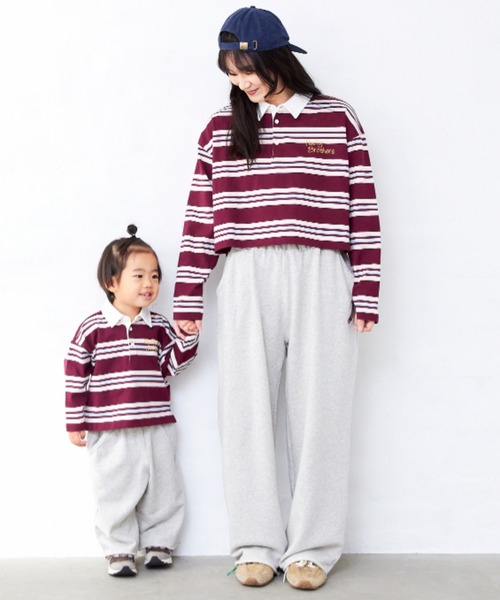RUGGEDWORKS(ラゲッドワークス)の「ボーダーラガーシャツ(大人サイズ)(Tシャツ/カットソー・メンズ・エンジ/イエロー・XL/L/M)」の20枚目の写真