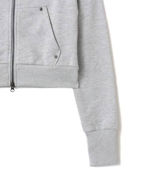 atmos pink（アトモスピンク）の「atmos pink Off-shoulder Sweat Zip-up / アトモスピンク オフショルダー スウェット ジップアップ（スウェット・レディース・ブルー/グレー・FREE）」の13枚目の写真