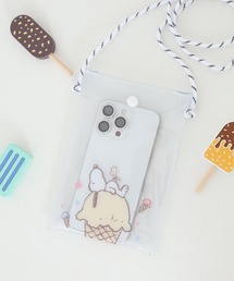 SNOOPY スヌーピー クリアショルダーポーチ