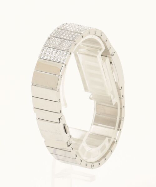 MICHAEL KORS(マイケルコース)の「DARRINGTON パヴェ シルバートーン ウォッチ(アナログ腕時計・レディース・シルバー・FREE)」の2枚目の写真